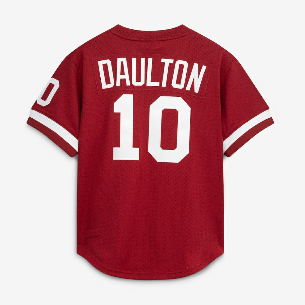 Darren Daulton Philadelphia Phillies Mitchell & Ness Authentic Batting Practice Jersey - Scarlet Jerseys