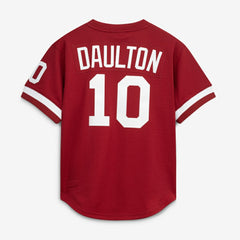 Darren Daulton Philadelphia Phillies Mitchell & Ness Authentic Batting Practice Jersey - Scarlet Jerseys