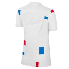 Nike Netherlands Women's EC22 Away Soccer Jersey - White-Soar