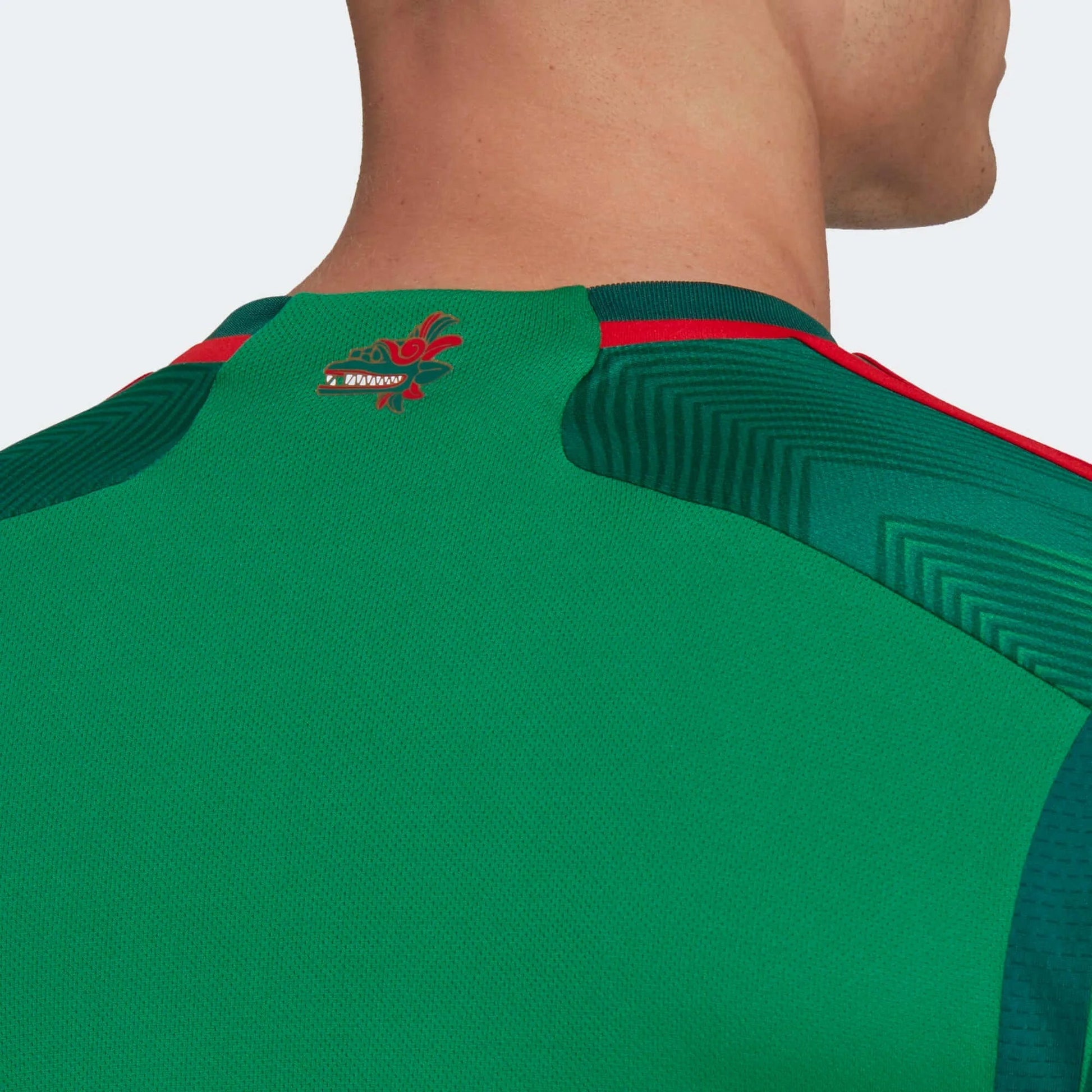 Adidas 2022-23 Mexico Home Soccer Jersey - Green-Red