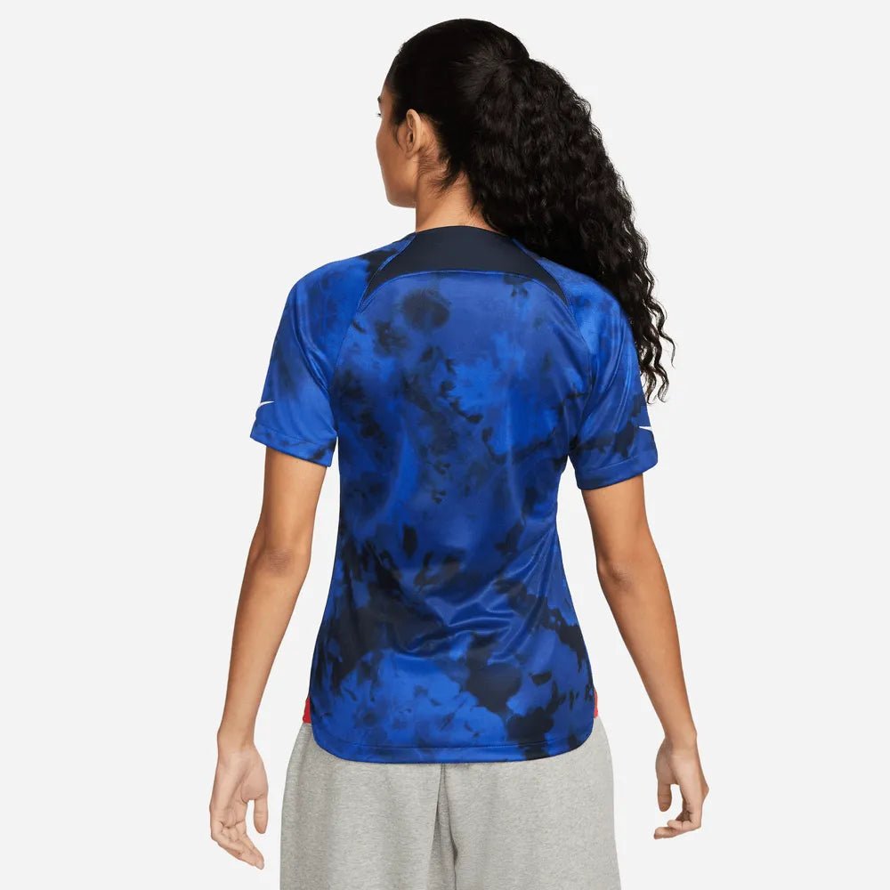 Nike 2022-23 USA Women's Away Soccer Jersey - Bright Blue-White
