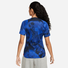 Nike 2022-23 USA Women's Away Soccer Jersey - Bright Blue-White