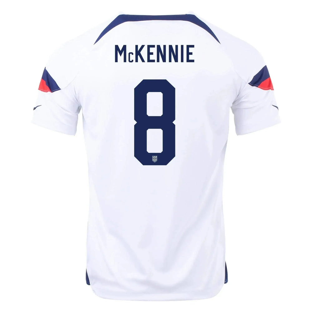 Nike 2022-23 USA Home Youth Soccer Jersey White-Loyal Blue