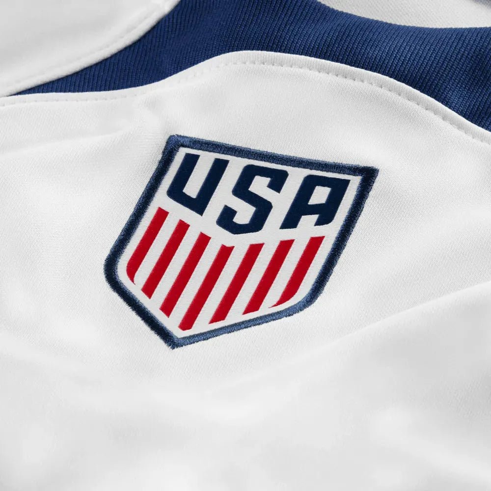 Nike 2022-23 USA Home Youth Soccer Jersey White-Loyal Blue