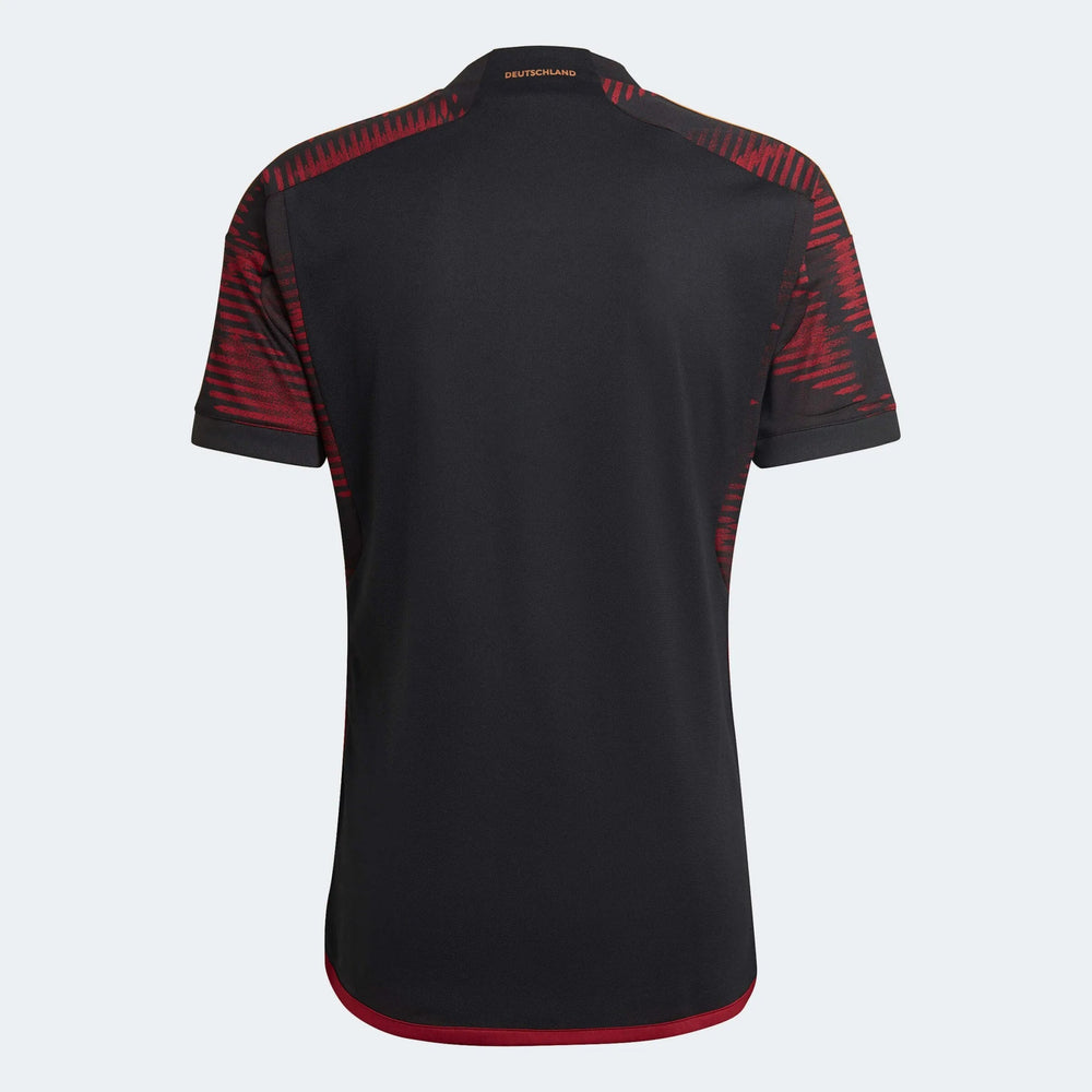 Adidas 2022-23 Germany Away Soccer Jersey Black