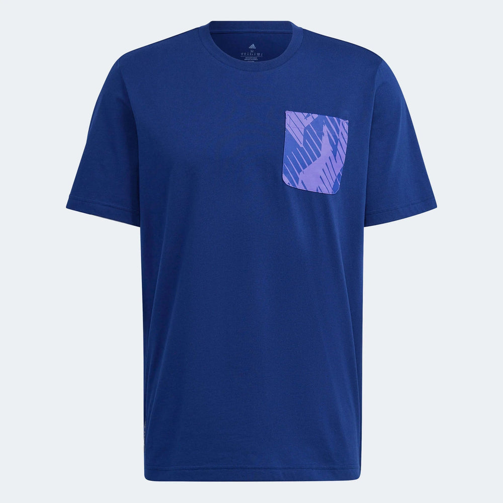 Adidas 2022-23 Argentina Graphic Tee Night Indigo