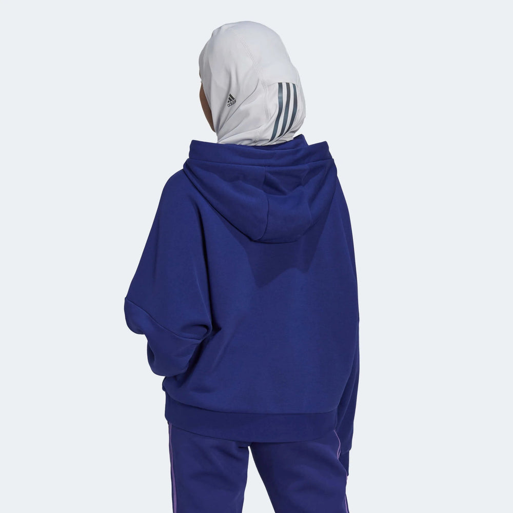 Adidas 2022-23 Argentina Women's 3 Stripe Hoody Legacy Indigo