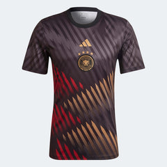 Adidas 2022-23 Germany Pre-Match Soccer Jersey - Black-Grey-Red