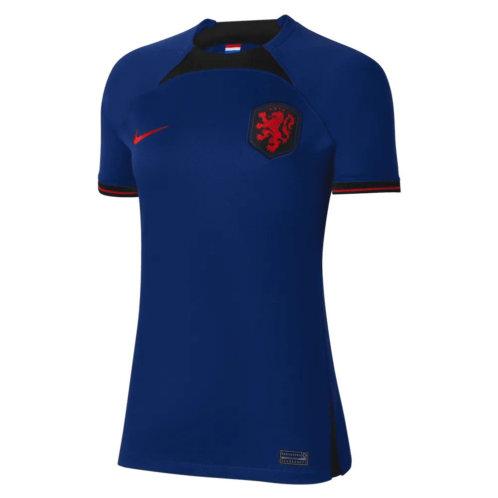 Nike 2022-23 Netherlands Women's Away Soccer Jersey - Deep Royal Blue