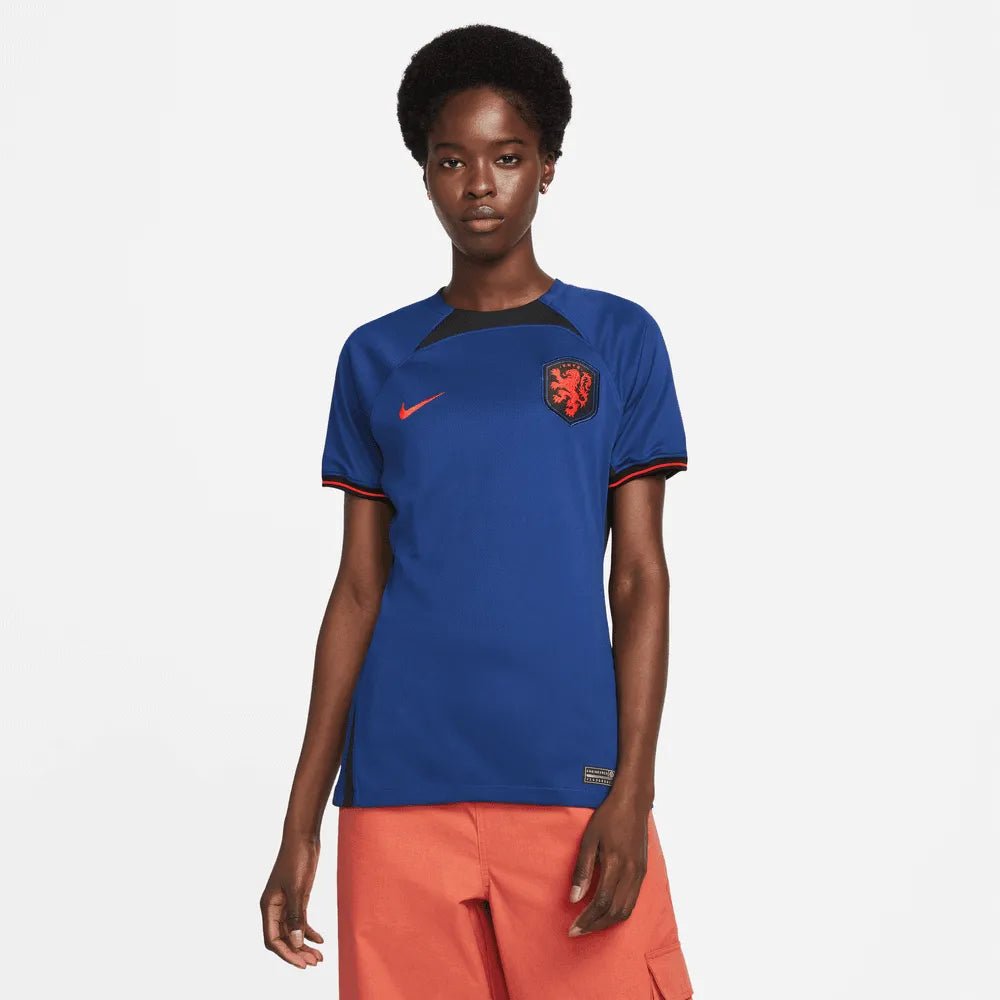 Nike 2022-23 Netherlands Women's Away Soccer Jersey - Deep Royal Blue
