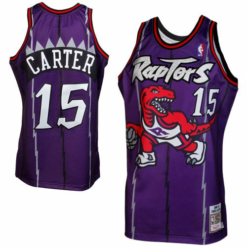 Vince Carter Toronto Raptors 1998/99 Throwback Authentic Jersey Purple - Mitchell & Ness outlet