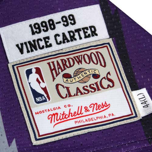 Vince Carter Toronto Raptors 1998/99 Throwback Authentic Jersey Purple - Mitchell & Ness outlet