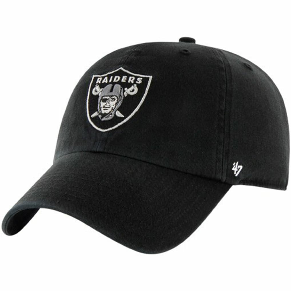 Las Vegas Raiders '47 Brand Cleanup Adjustable Hat - Black Hats
