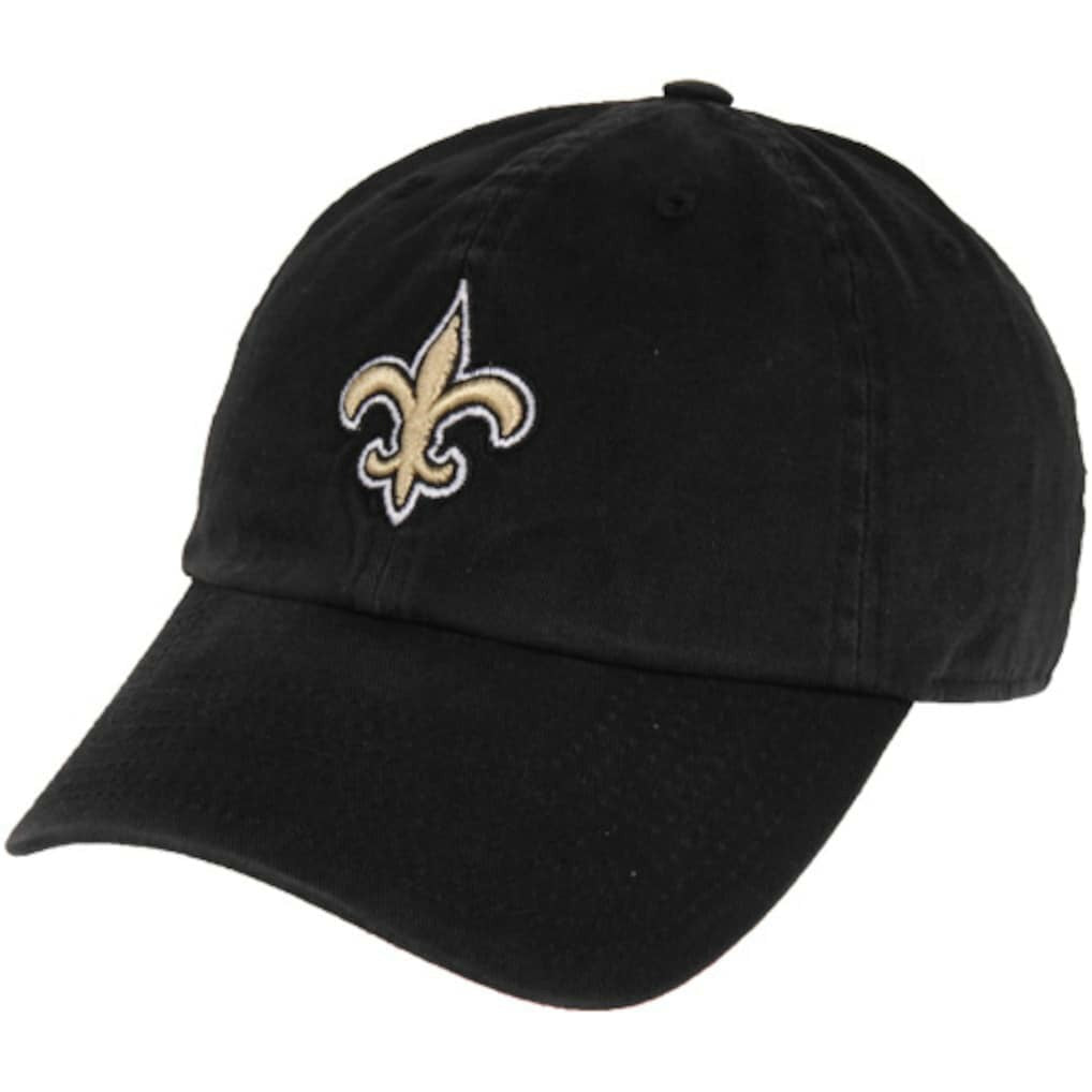 New Orleans Saints '47 Brand Cleanup Adjustable Hat - Black Hats
