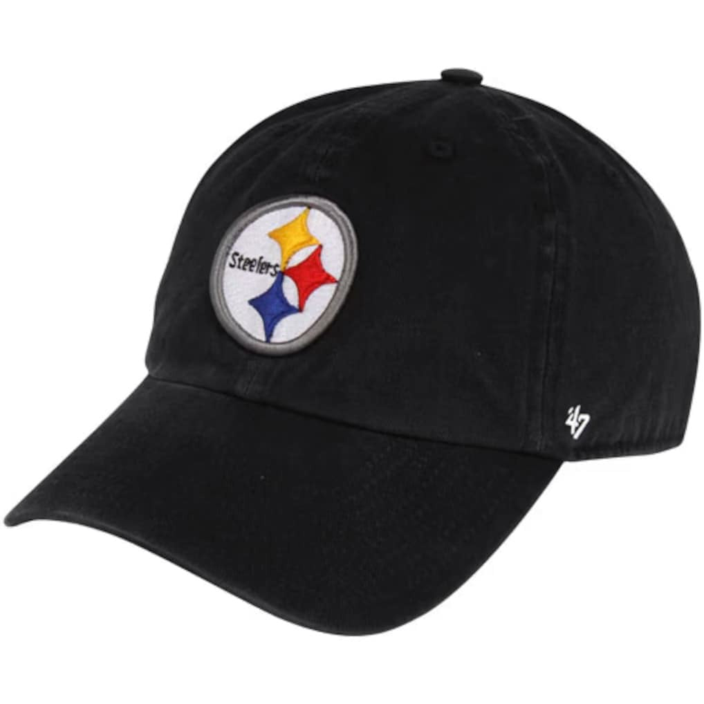 Pittsburgh Steelers '47 Brand Cleanup Adjustable Hat - Black Hats