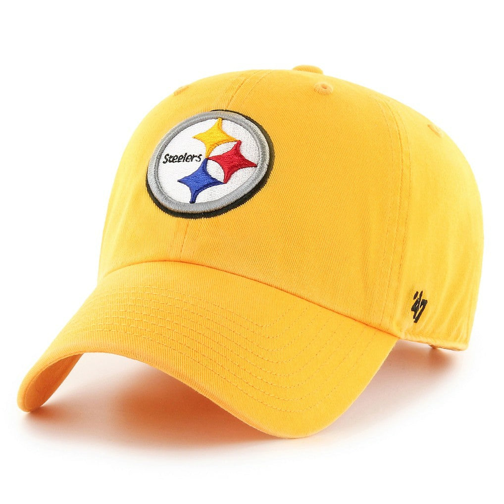 Pittsburgh Steelers '47 Brand Cleanup Adjustable Hat - Gold Hats