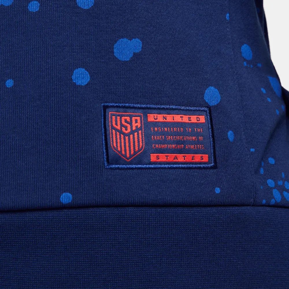 Nike 2023-24 USA Womens DF Fleece Soccer Hoodie