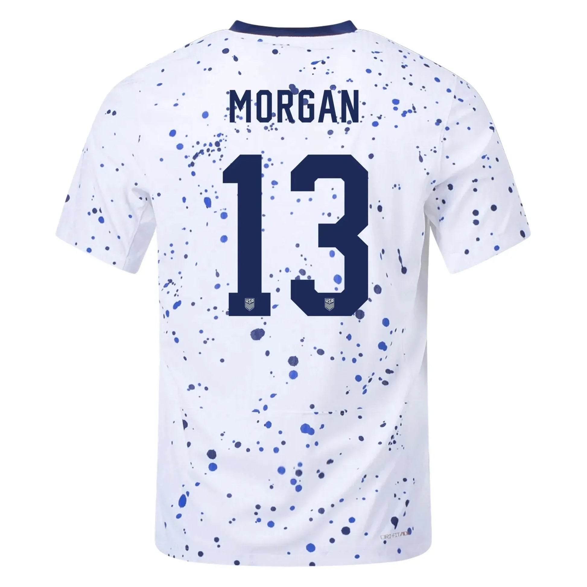 Nike 2023-24 USA Women's Home Authentic Soccer Jersey (No Stars)