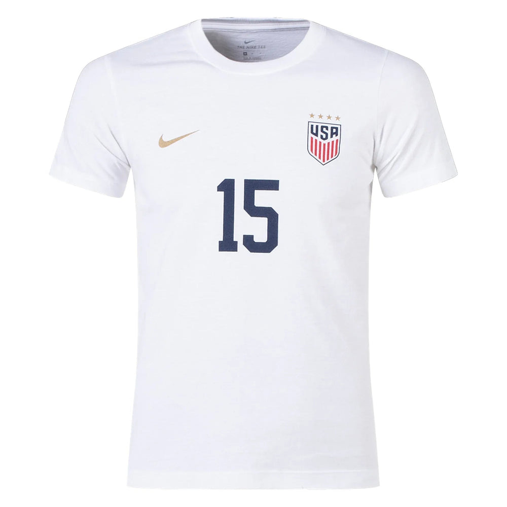 Nike 2023-24 USA Youth 4-Star Rapinoe 15 Tee