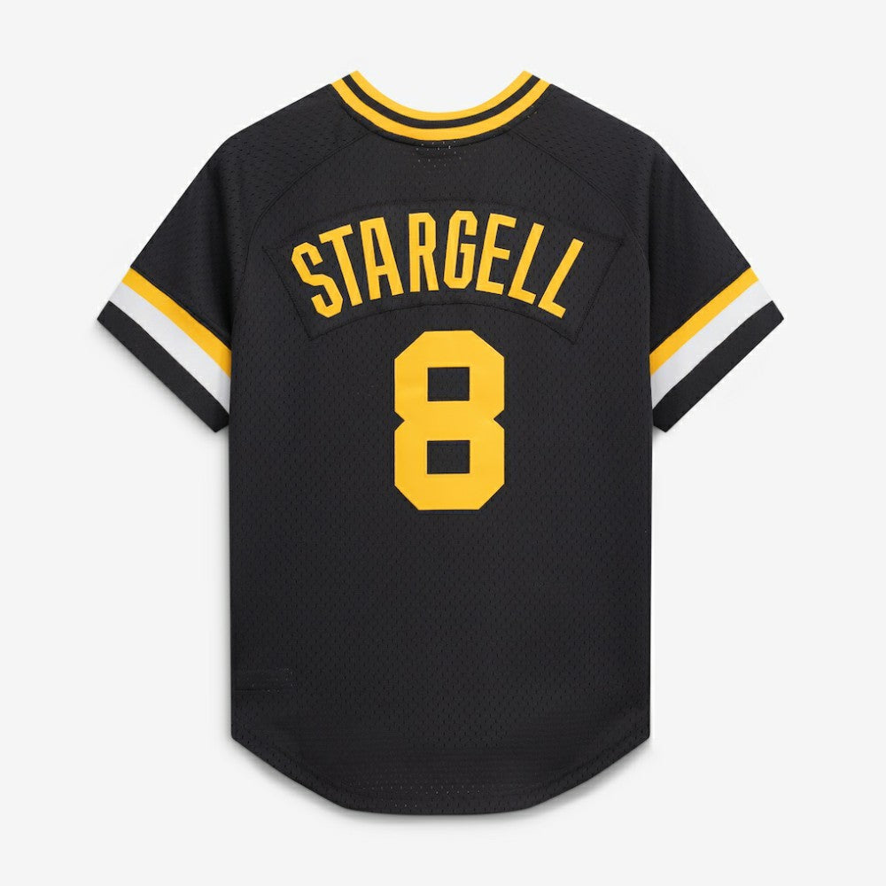 Willie Stargell Pittsburgh Pirates Mitchell & Ness Authentic Batting Practice Jersey - Black Jerseys