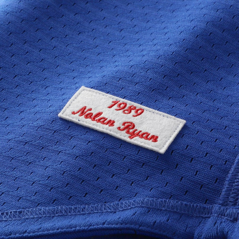 Nolan Ryan Texas Rangers Mitchell & Ness Authentic Batting Practice Jersey - Royal Jerseys