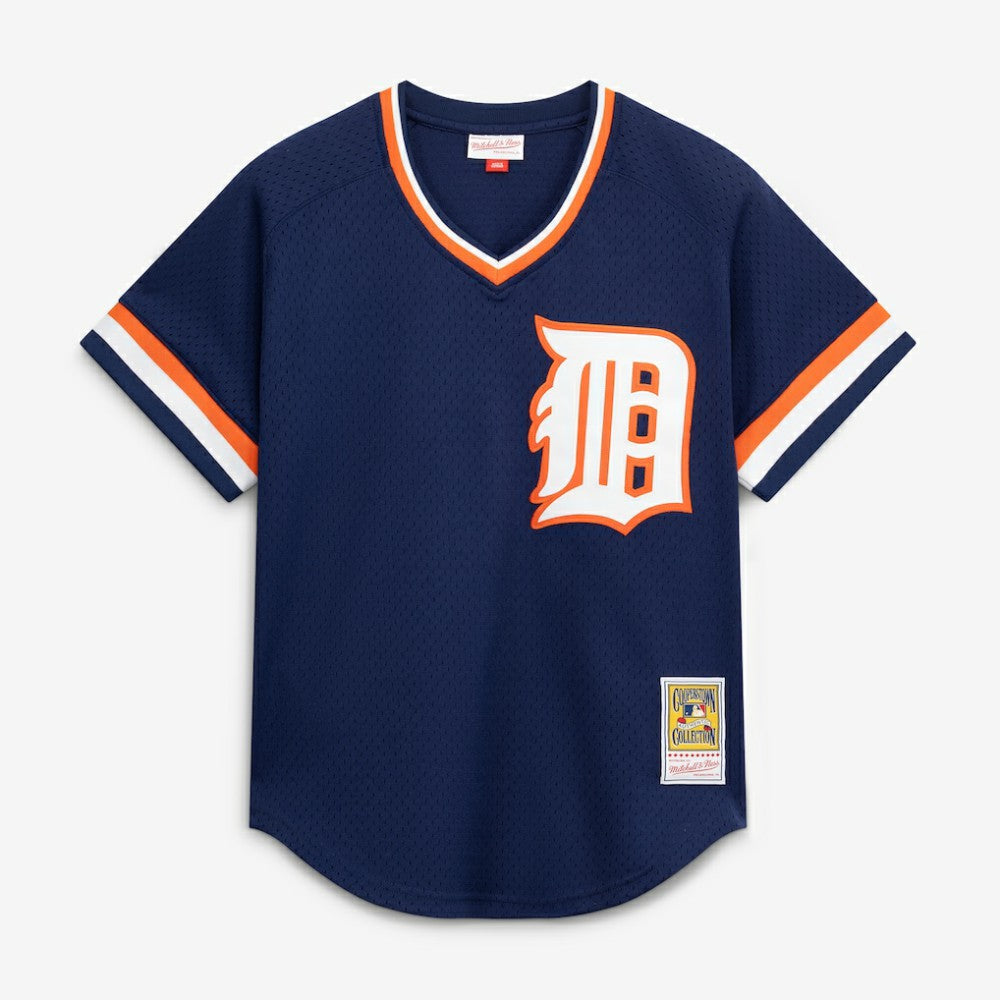 Alan Trammell Detroit Tigers Mitchell & Ness Authentic Batting Practice Jersey - Navy Jerseys