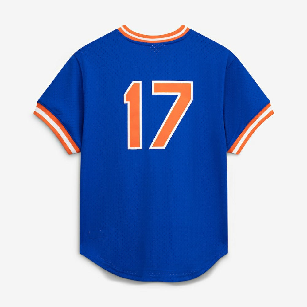 Keith Hernandez New York Mets Mitchell & Ness Authentic Batting Practice Jersey - Royal Jerseys