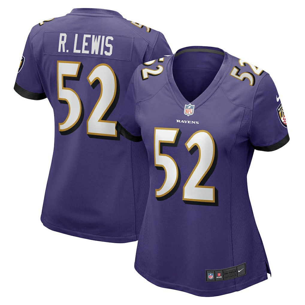Ray Lewis Baltimore Ravens Women's Game Jersey - Purple Jerseys