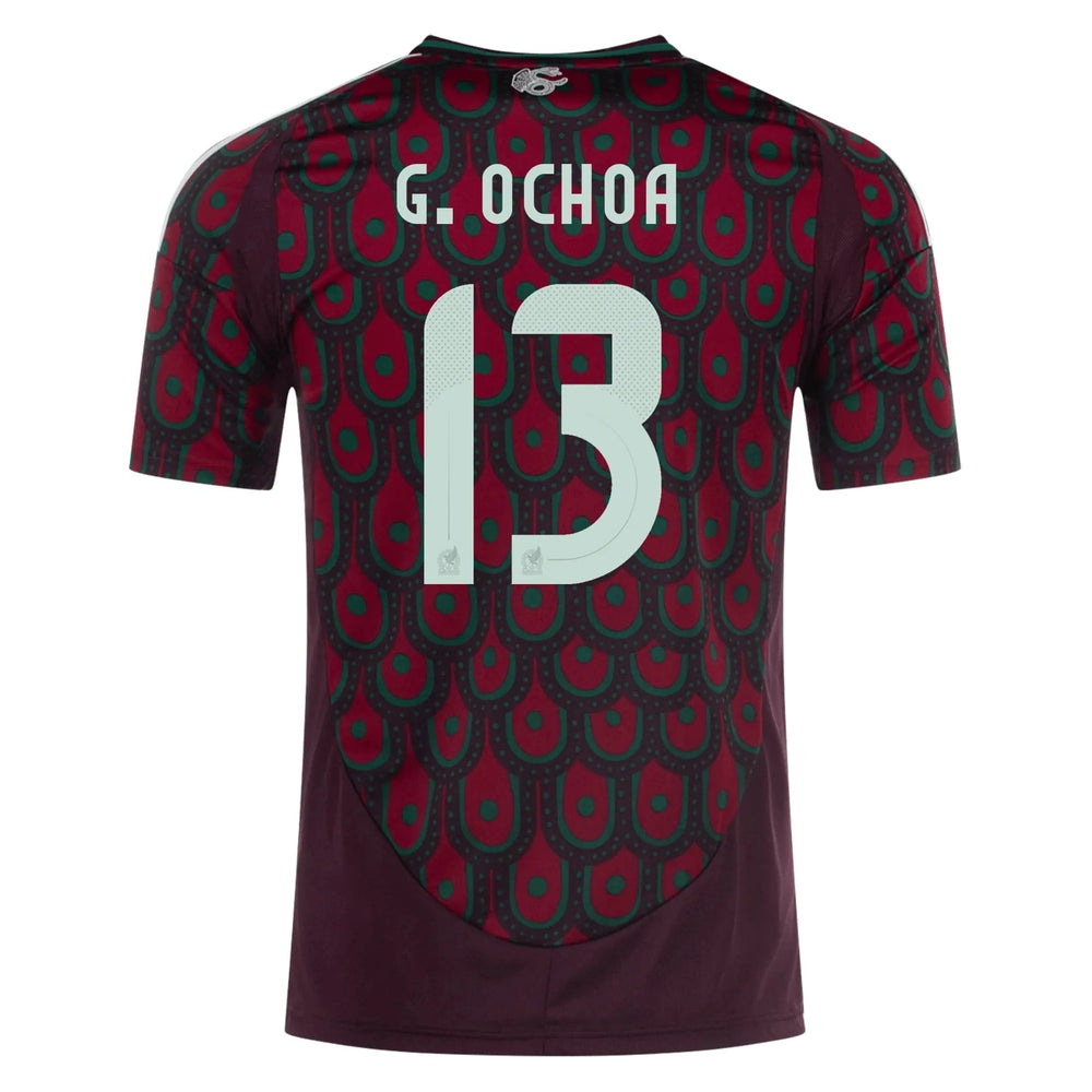 Adidas 2024-25 Mexico Youth Stadium Home Soccer Jersey