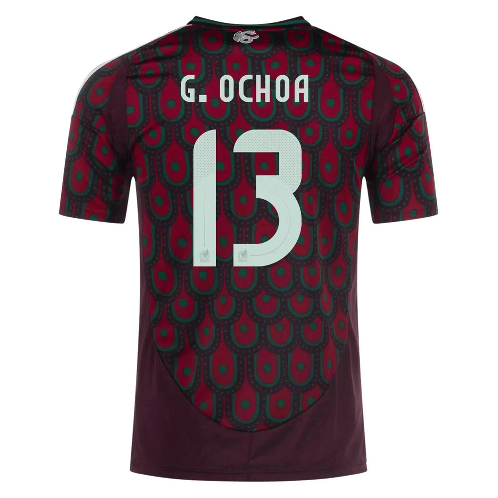 Adidas 2024-25 Mexico Youth Stadium Home Soccer Jersey