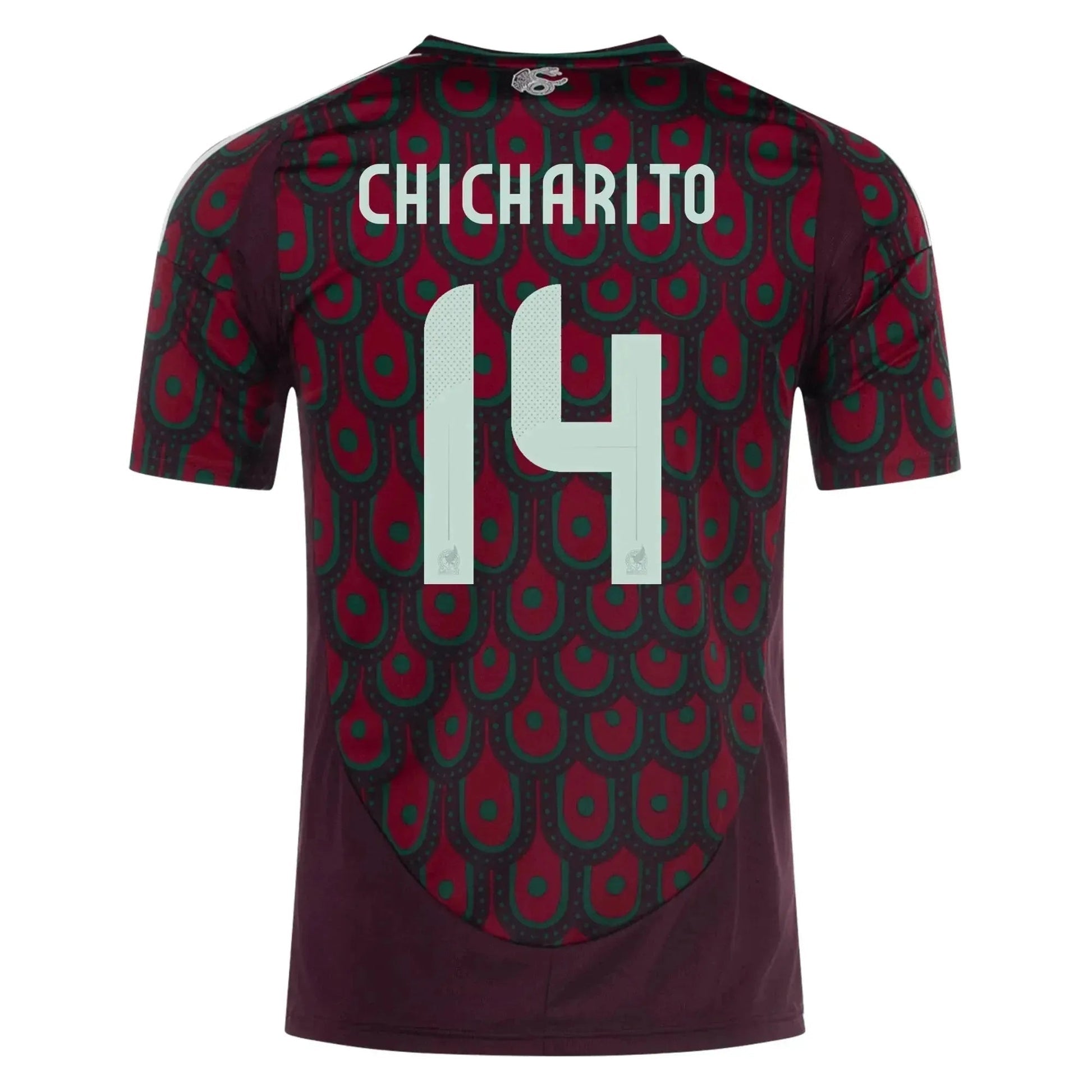 Adidas 2024-25 Mexico Youth Stadium Home Soccer Jersey