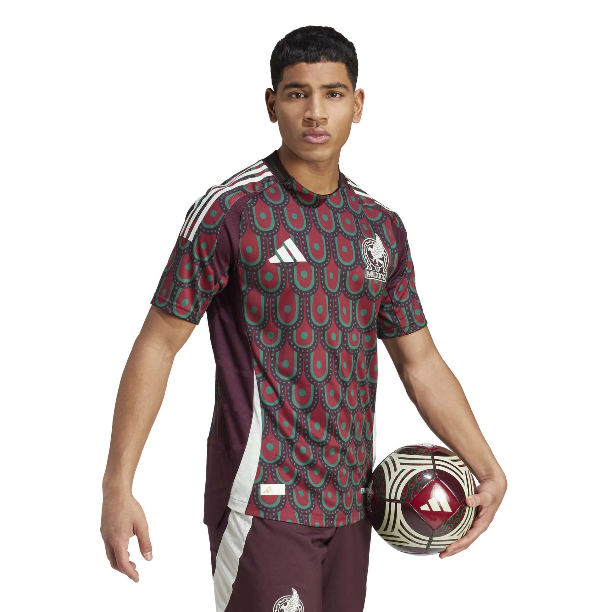 Adidas 2024-25 Mexico Men's Authentic Home Soccer Jersey