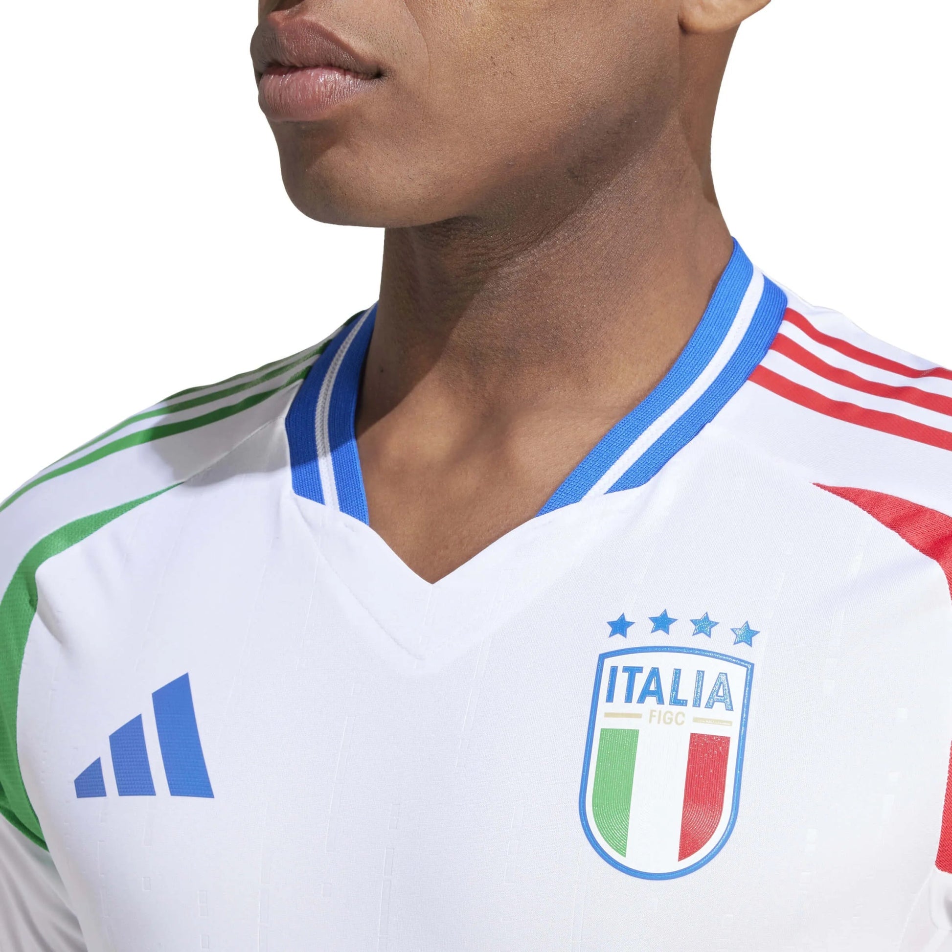 Adidas 2024-25 Italy Men's Authentic Away Soccer Jersey