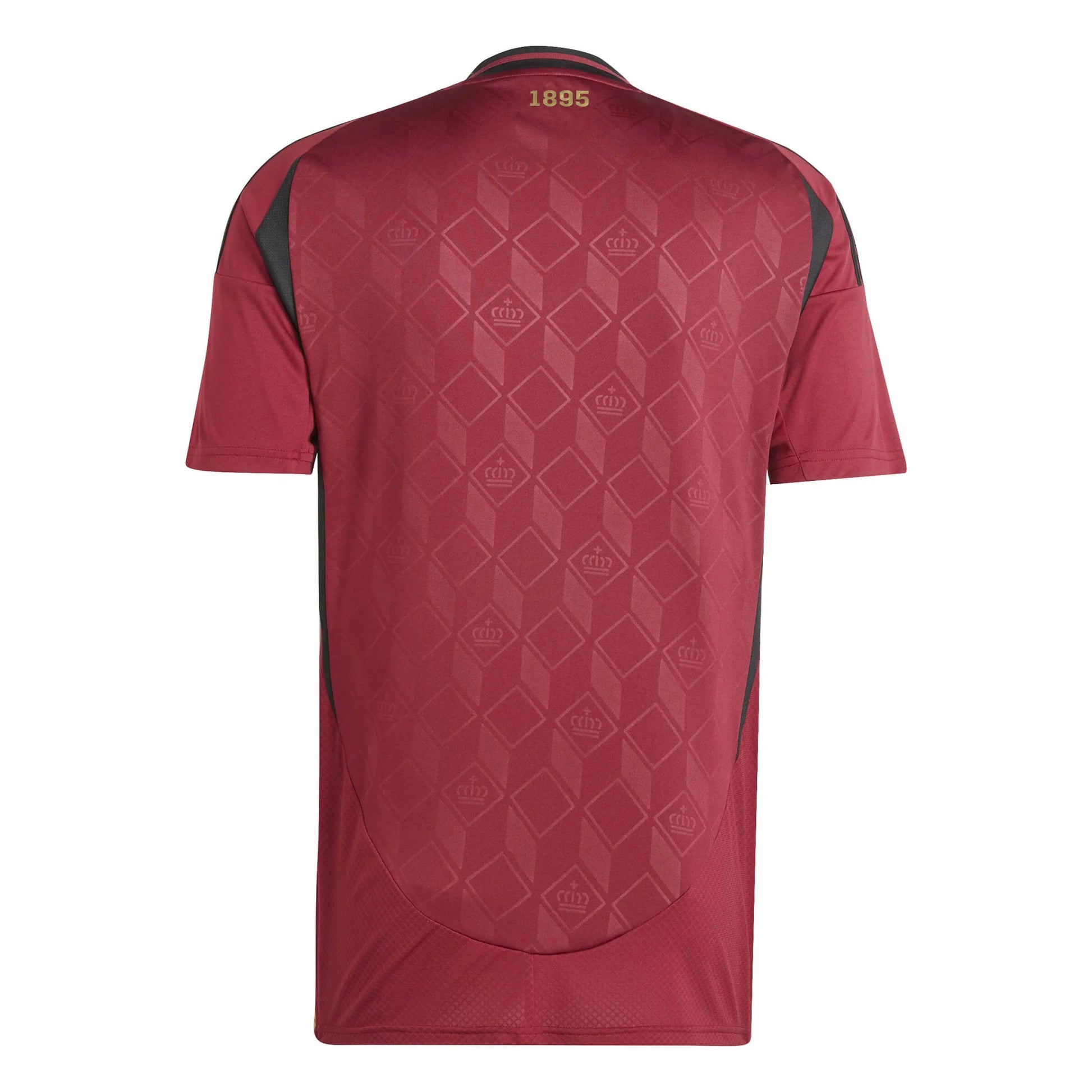 Adidas 2024-25 Belgium Men's Stadium Home Soccer Jersey