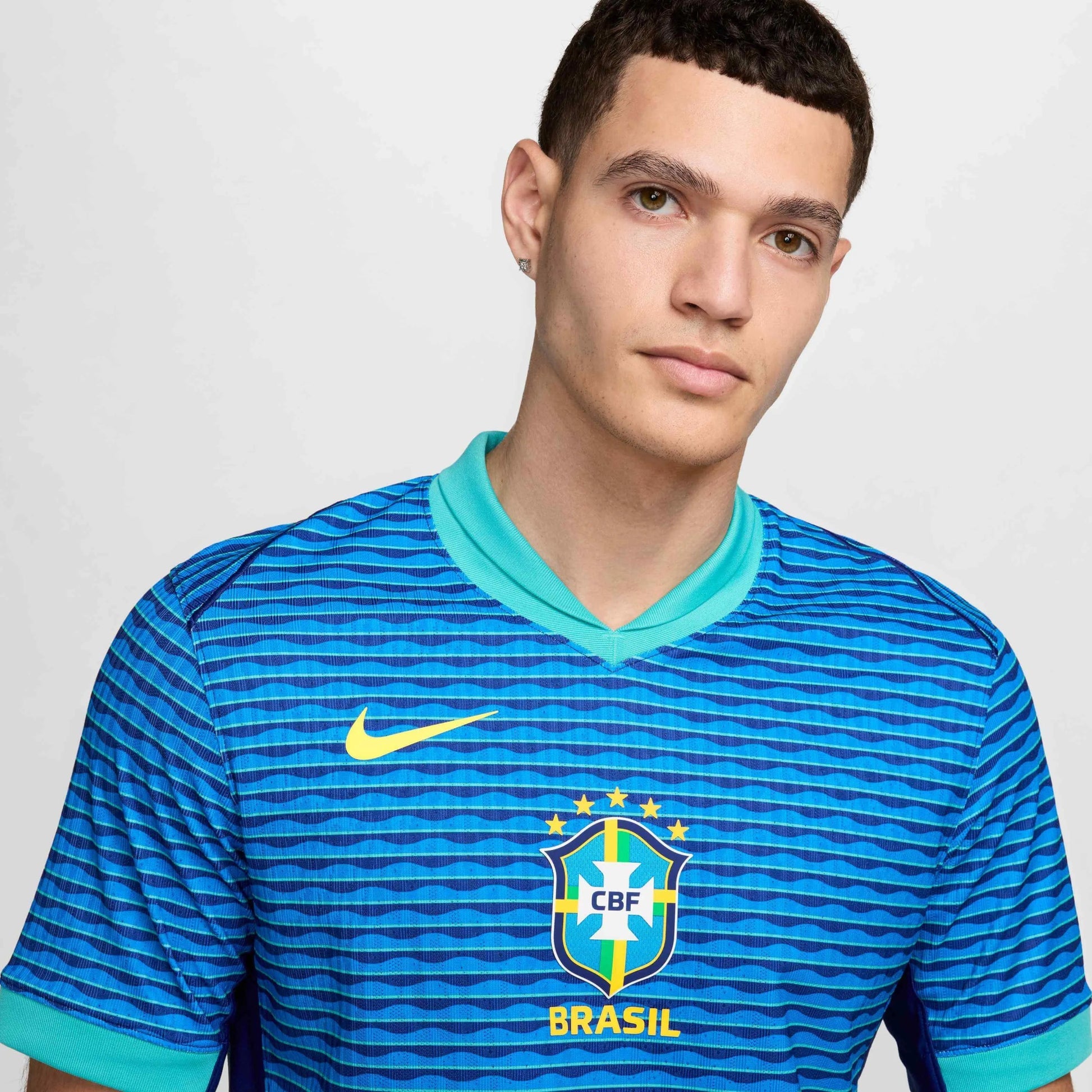 Nike 2024-25 Brazil Men's Authentic Away Soccer Jersey