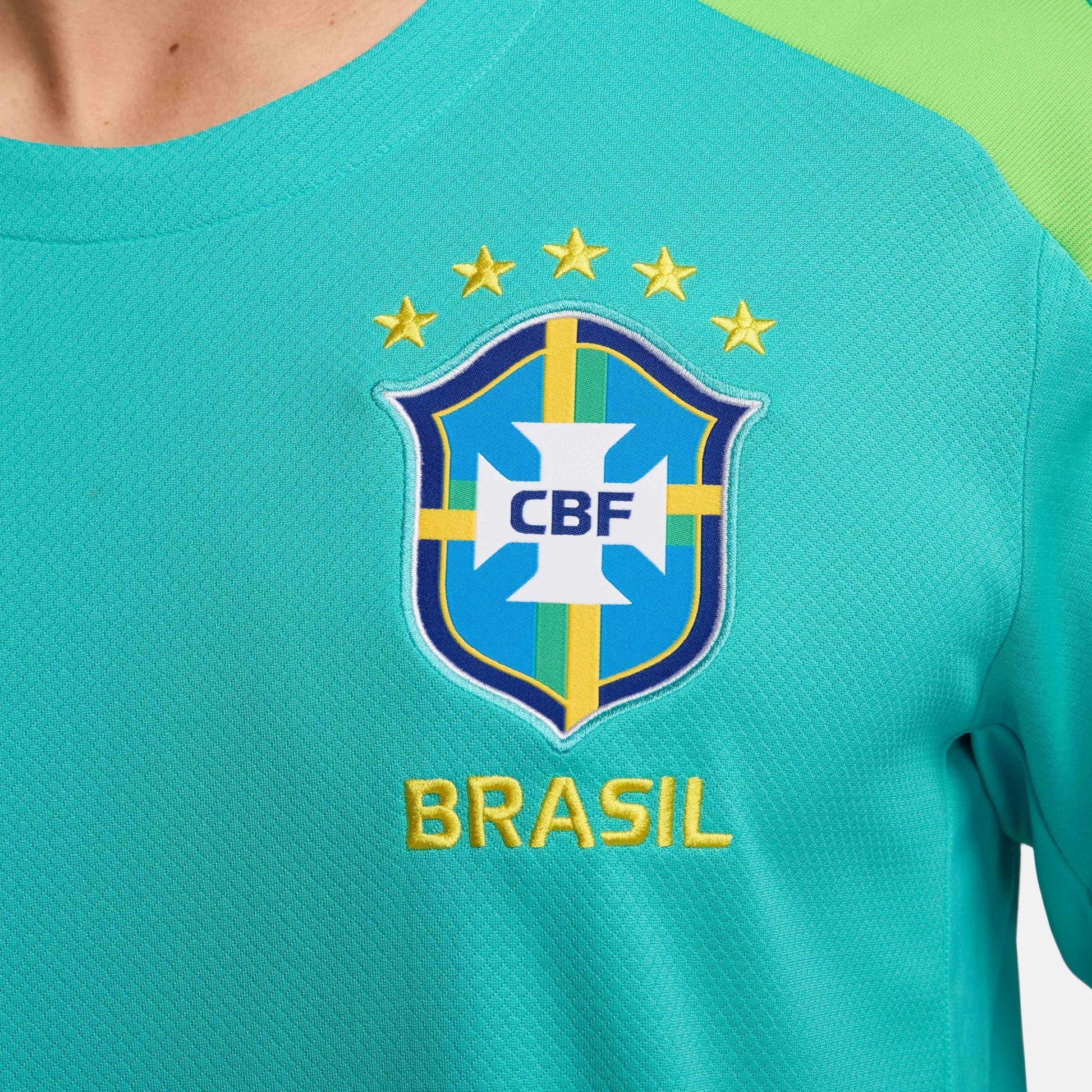 Nike 2024-25 Brazil Men's Dri-Fit Strike Top