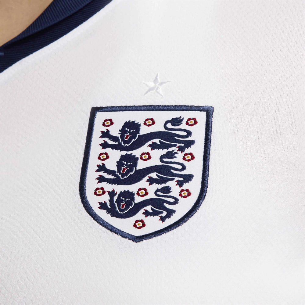 Nike 2024-25 England Women's Stadium Home Soccer Jersey