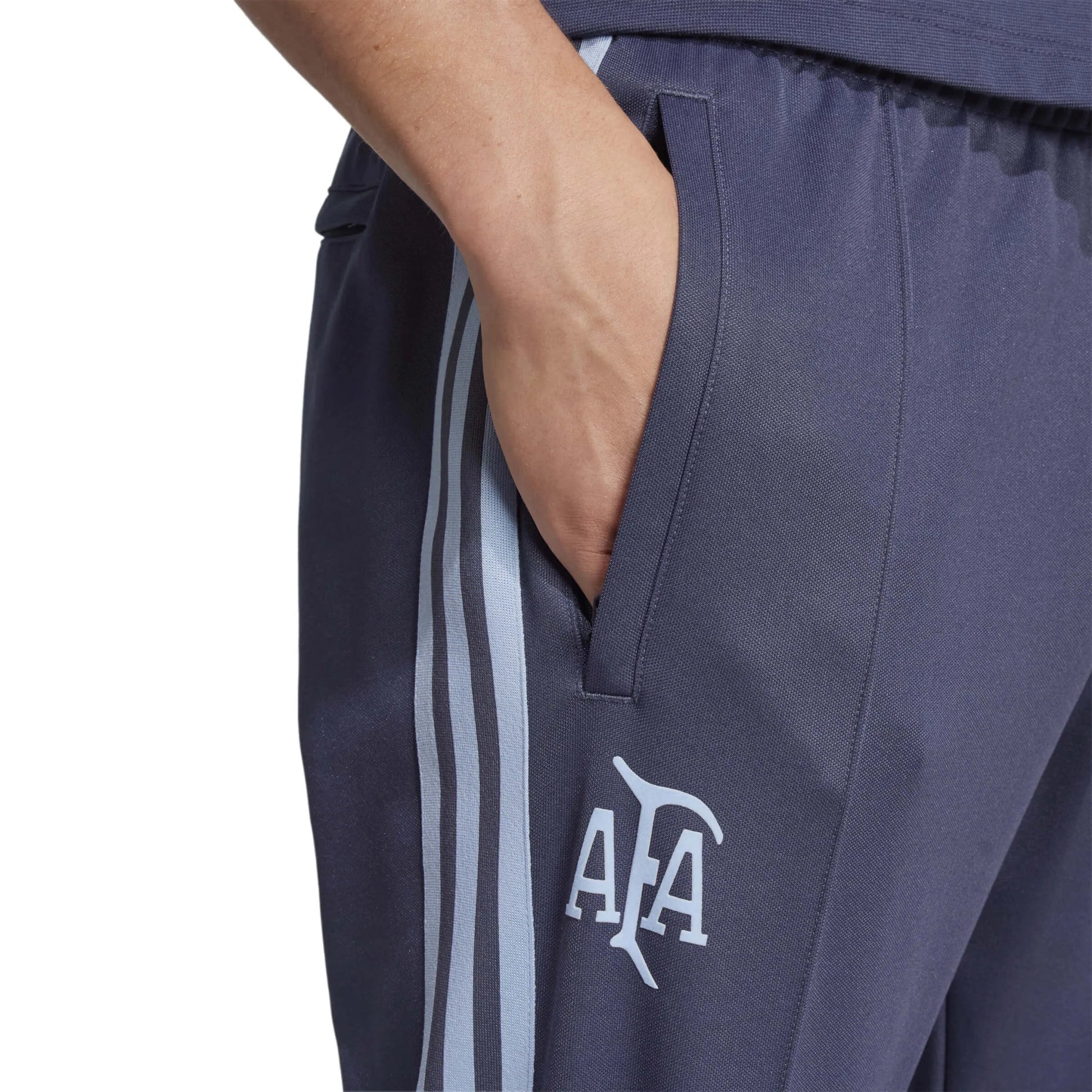 Adidas 2025 Argentina Men's 50th Anniversary Track Soccer Pants Shadow Navy