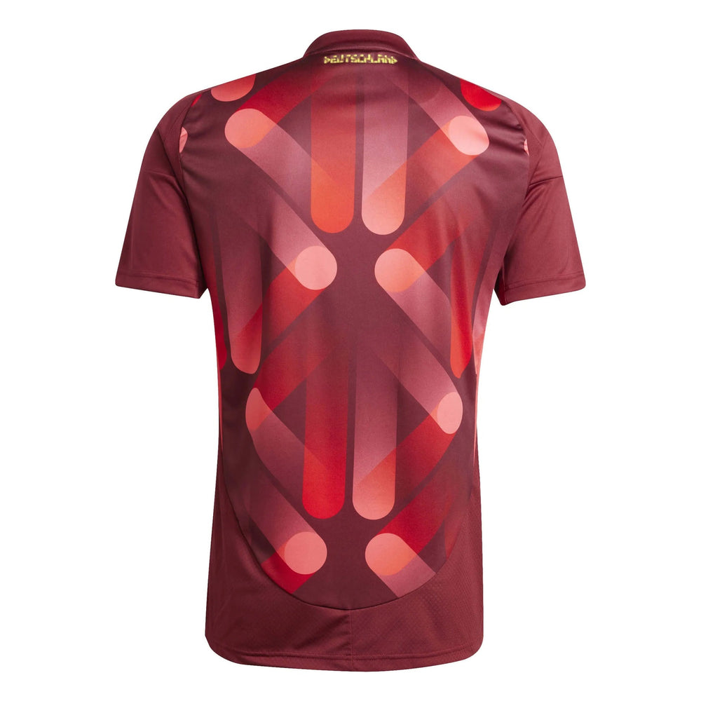 Adidas 2025 Germany Women's (Men's Cut) Stadium Away Soccer Jersey Team Coll Burgundy 2