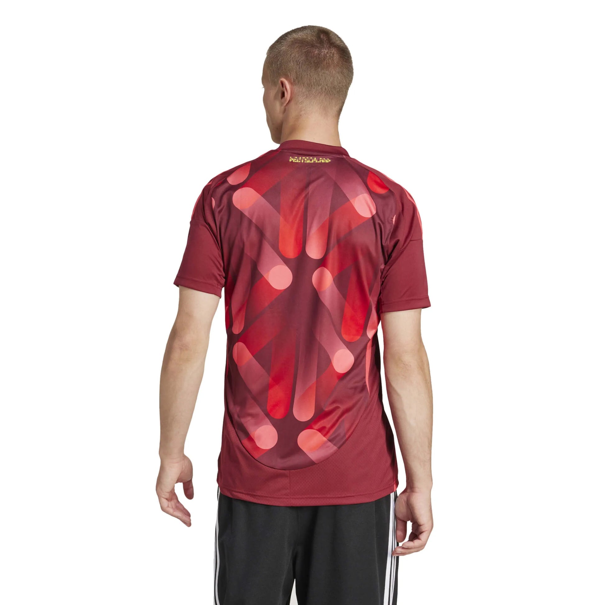 Adidas 2025 Germany Women's (Men's Cut) Stadium Away Soccer Jersey Team Coll Burgundy 2