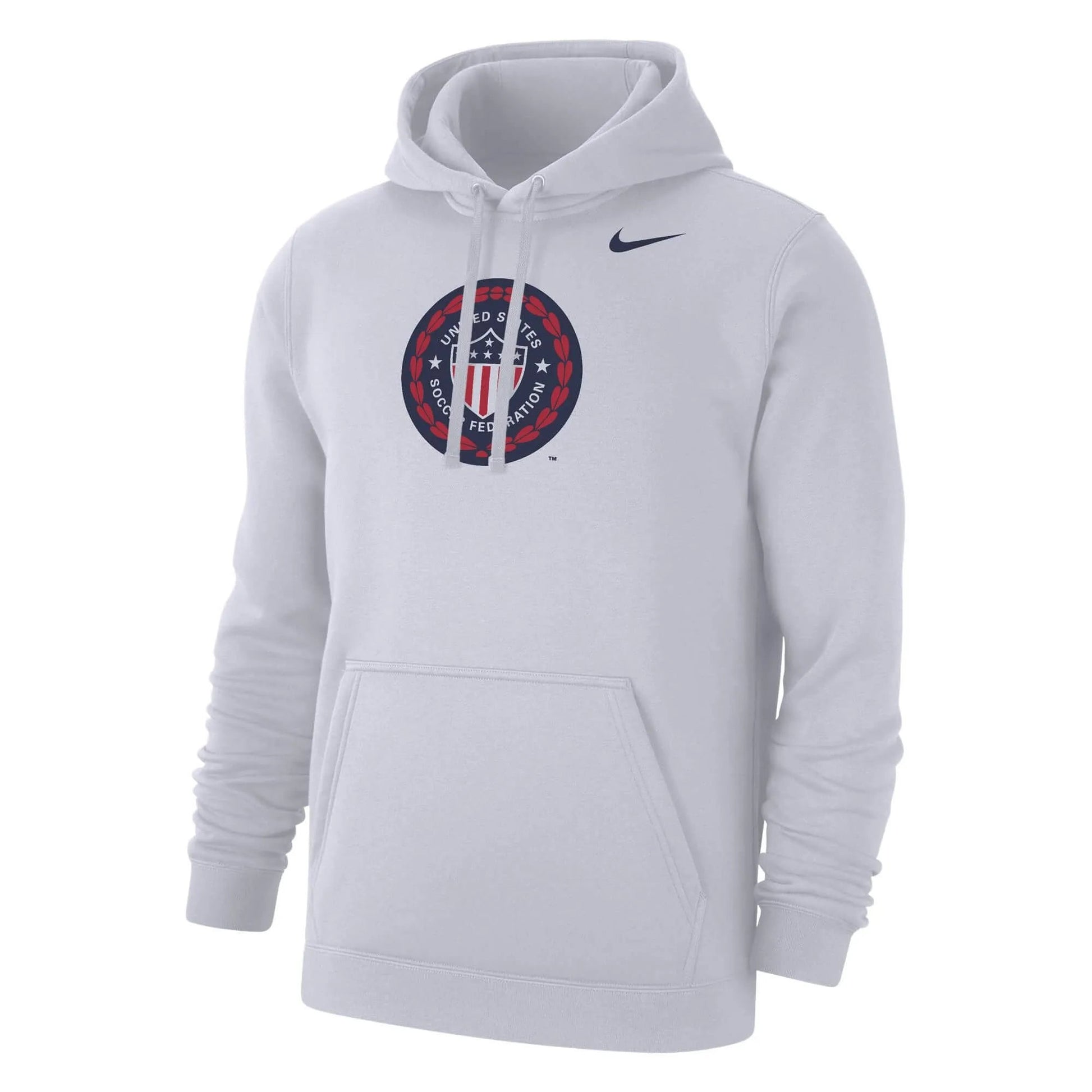 Nike 2025 USA Men's Club Fleece Pullover Hoody White