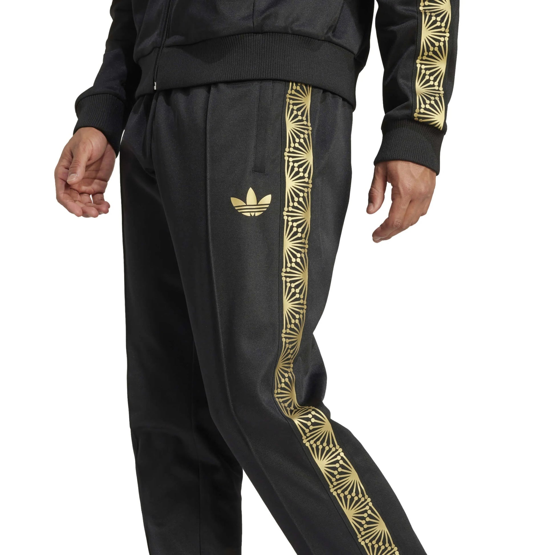 Adidas 2025 Mexico Men's De Oro Track Pants Black