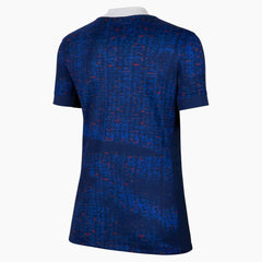 Nike 2025 France Women's Stadium Home Soccer Jersey Blue Void/Light Madder Root