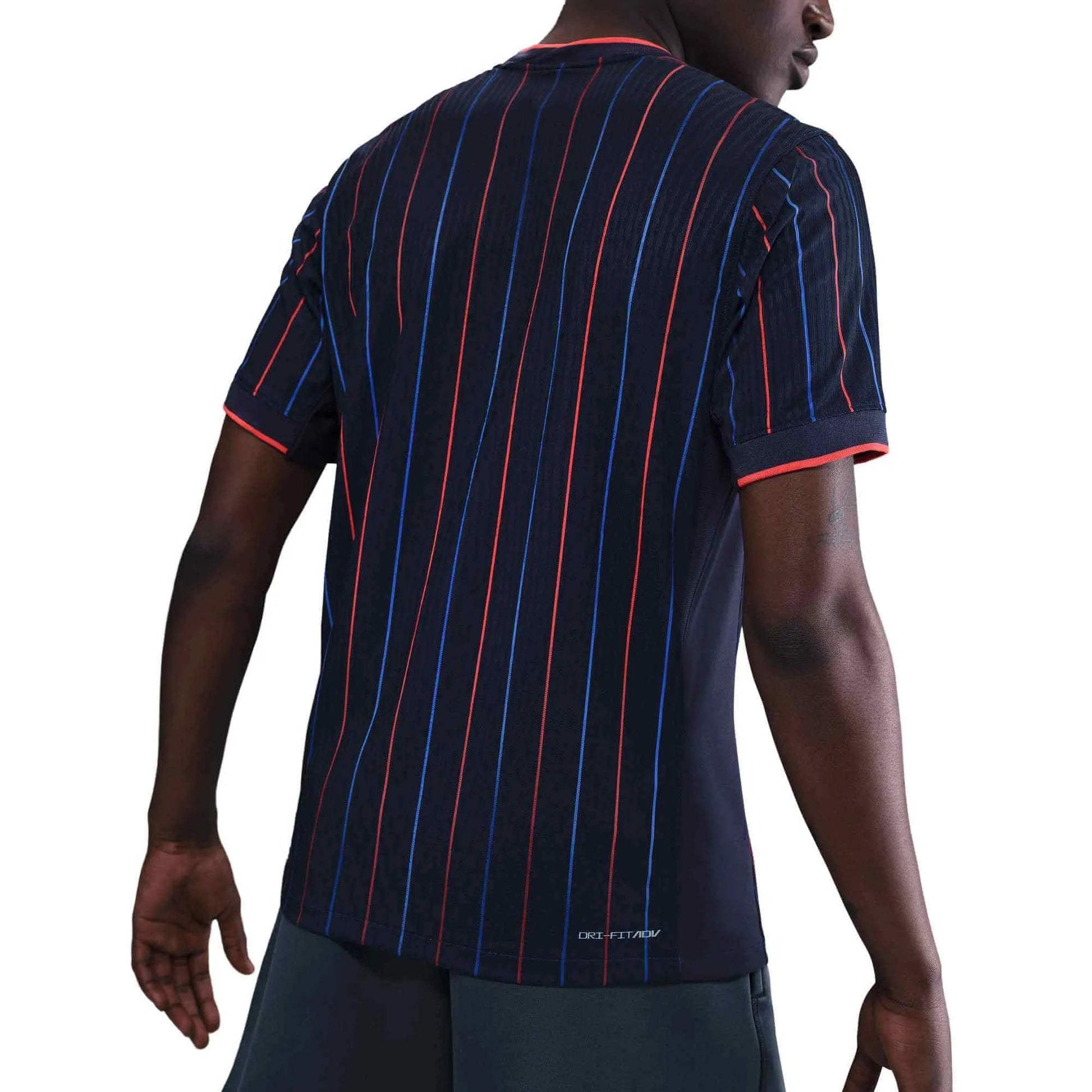 Nike 2025 USA Men's Authentic Away Soccer Jersey Obsidian/Challenge Red