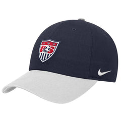 Nike 2025 USA Colorblock Club Cap Navy/Silver