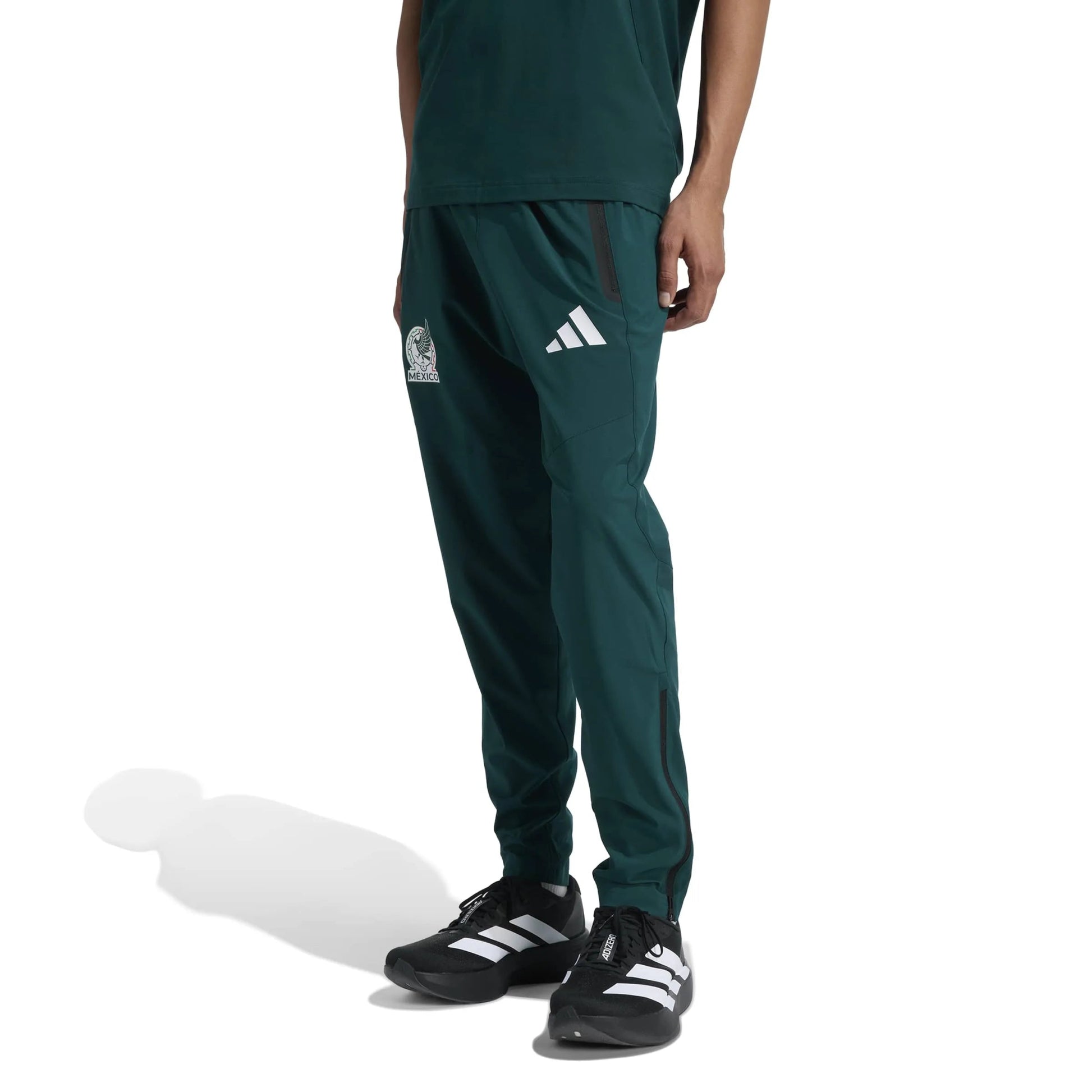 Adidas 2026 Mexico Men's Track Pants Aurora Ivy