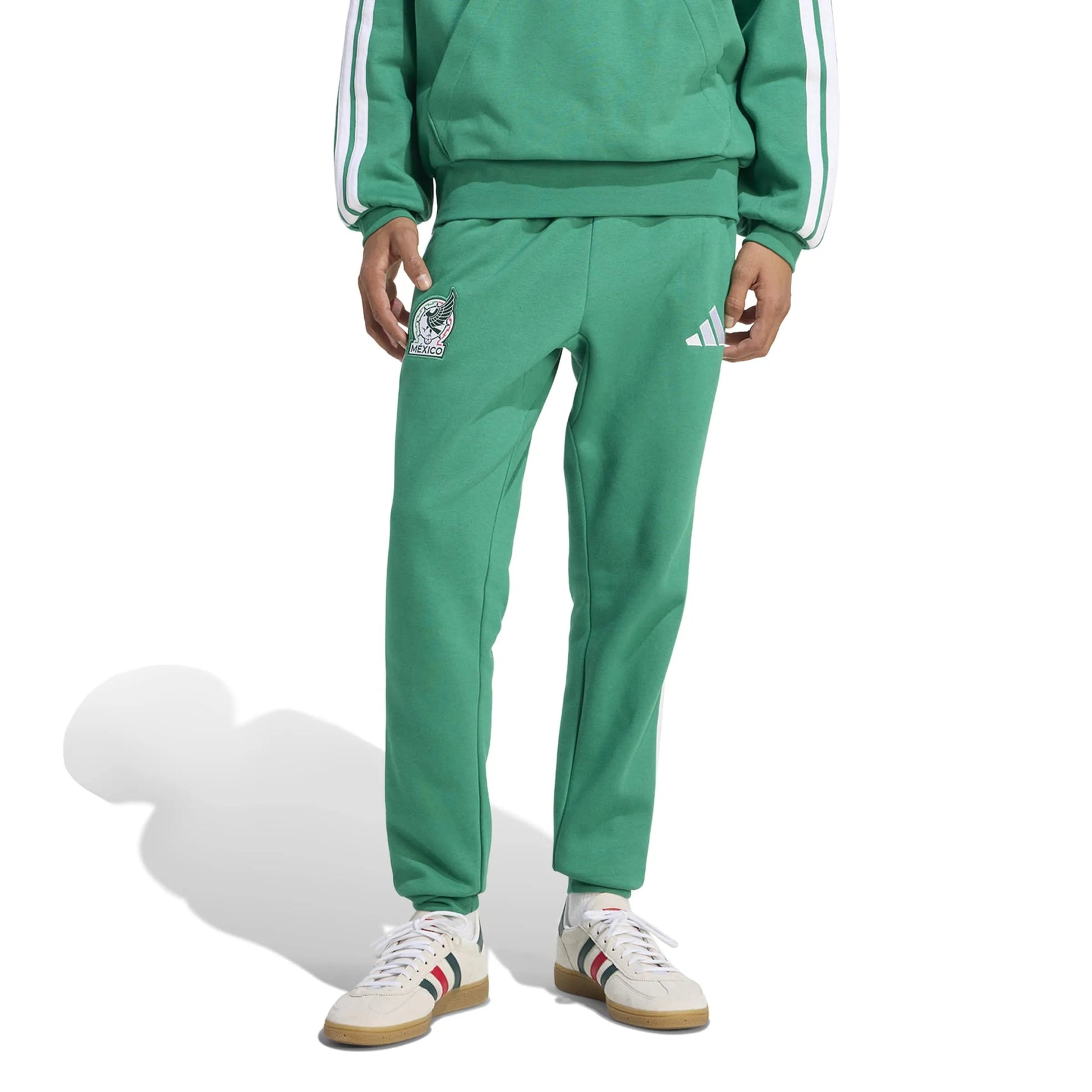 Adidas 2026 Mexico Men's DNA Pants Bold Green
