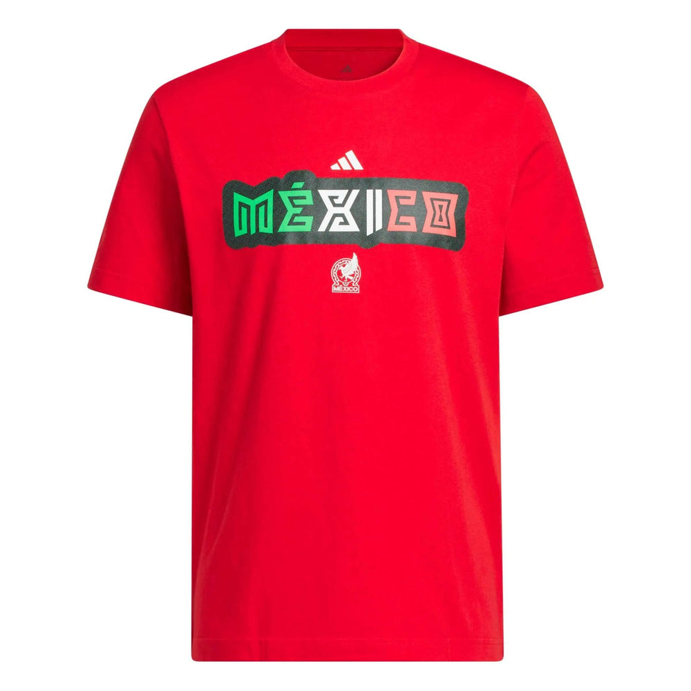 Adidas 2026 Mexico Men's World Cup HJH Tee Better Scarlet