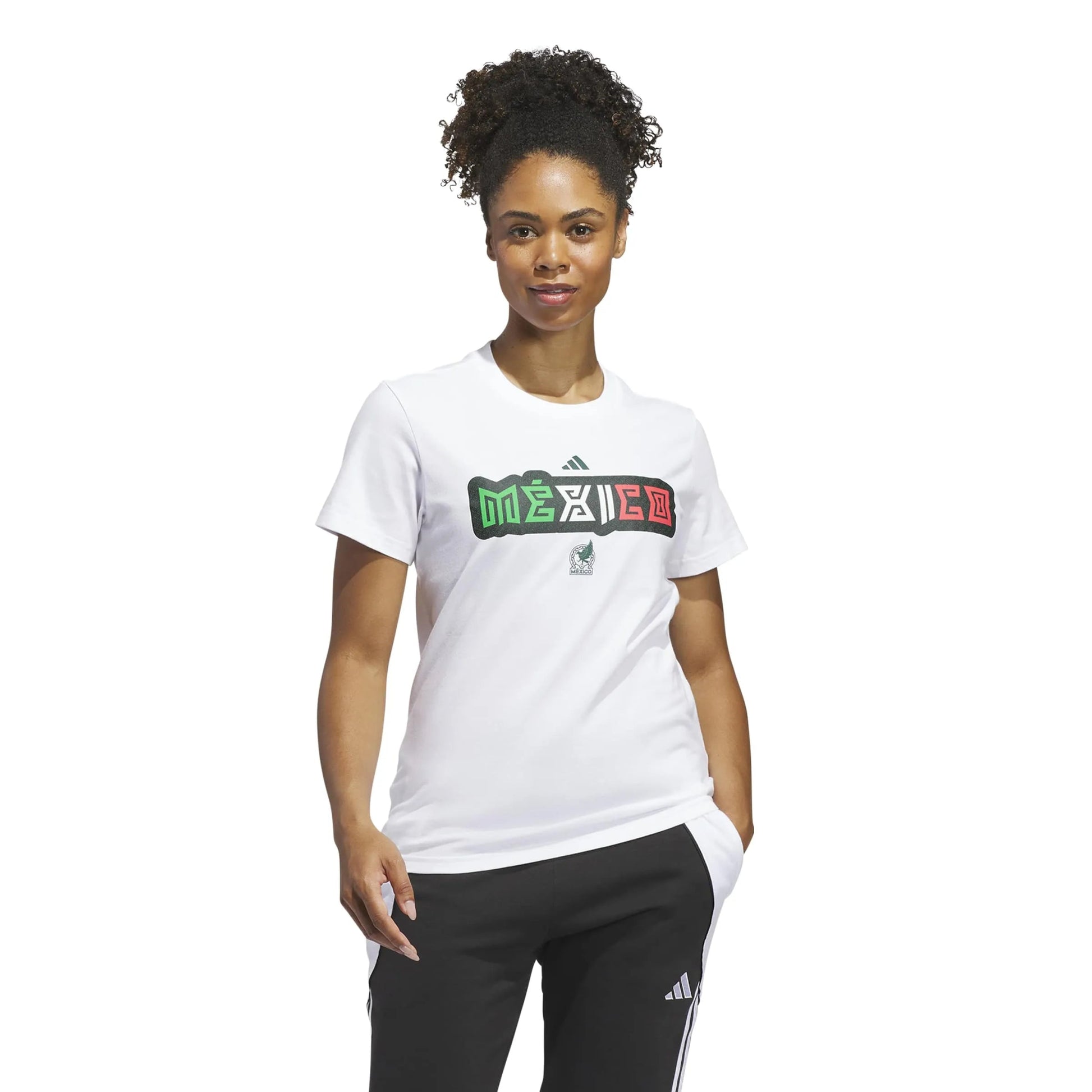 Adidas 2026 Mexico Women's World Cup HJH Tee White