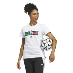 Adidas 2026 Mexico Women's World Cup HJH Tee White